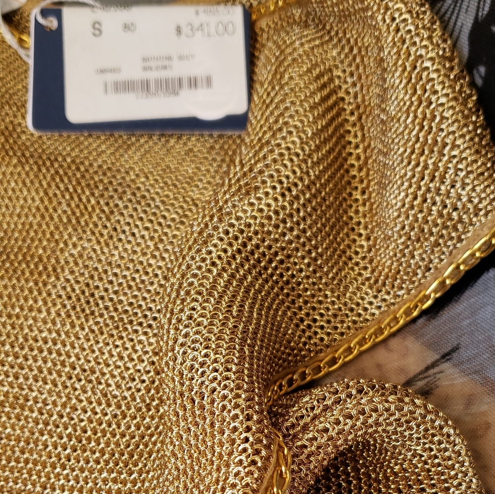 Beautiful Gold Mesh Coverup by Christies